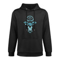 The Nightmare Before Christmas - Jack Bat Hands Blue Glow Layering Staple Hoodie