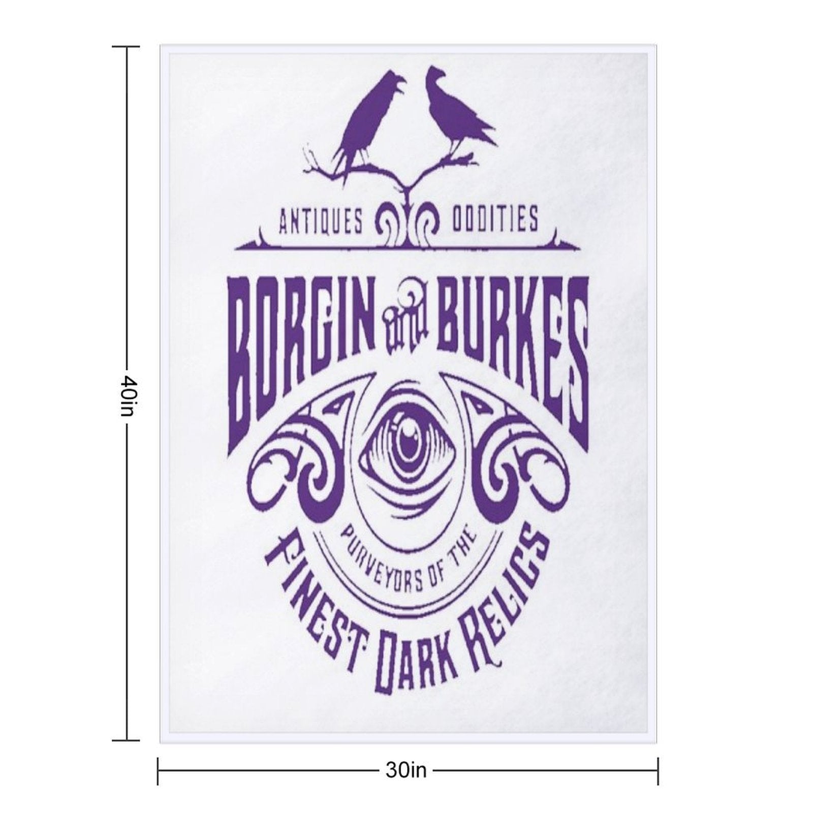 Borgin N Burkes Eco-conscious Throw Blanket