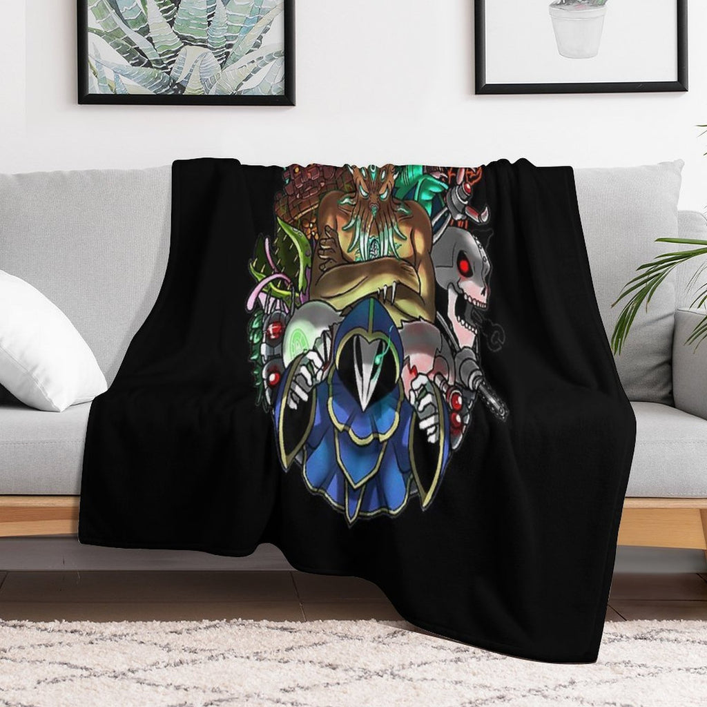 Gift For Men Terraria Game Boss Halloween Eco-conscious Throw Blanket