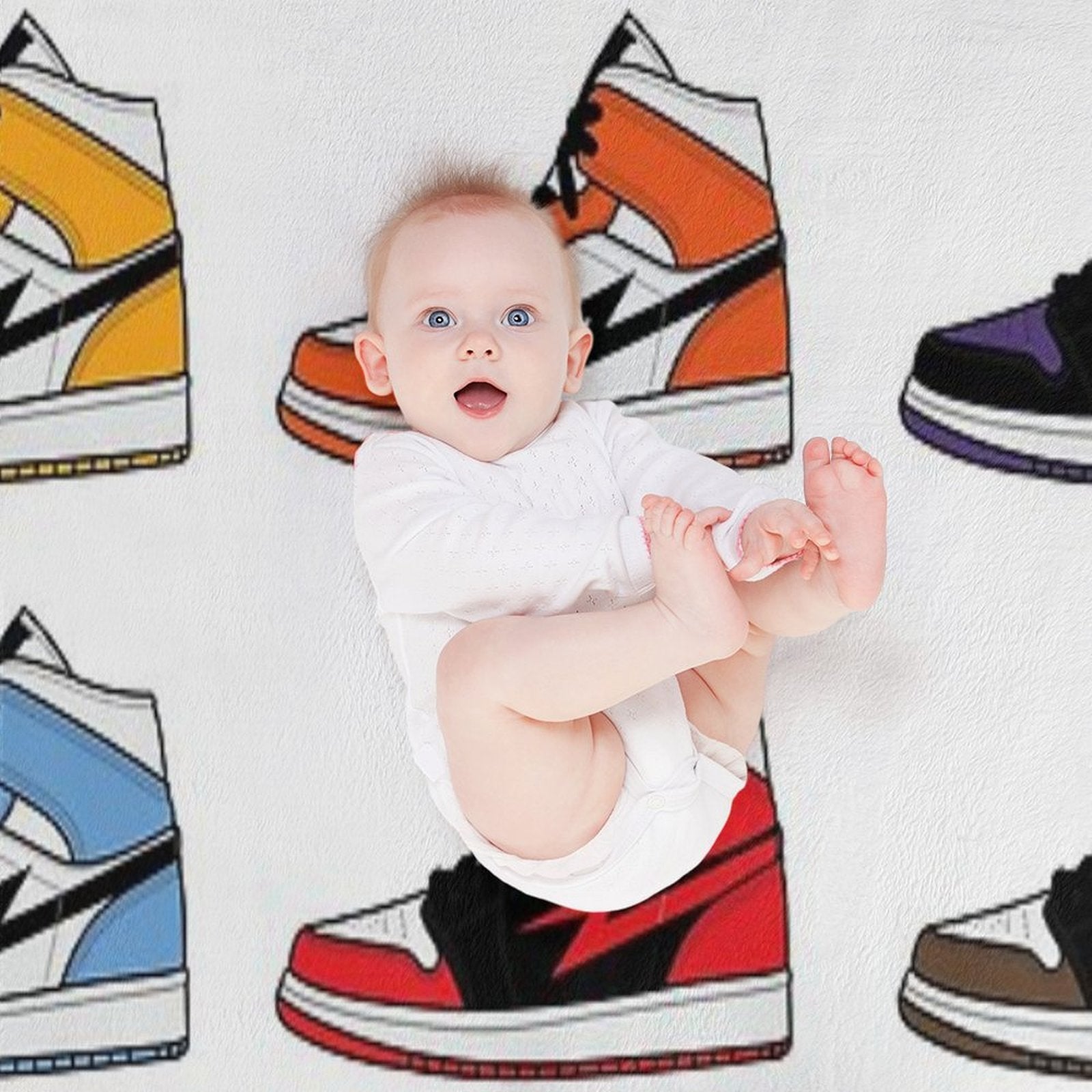 Air Jordan I (1) Pack Multi-functional Throw Blanket