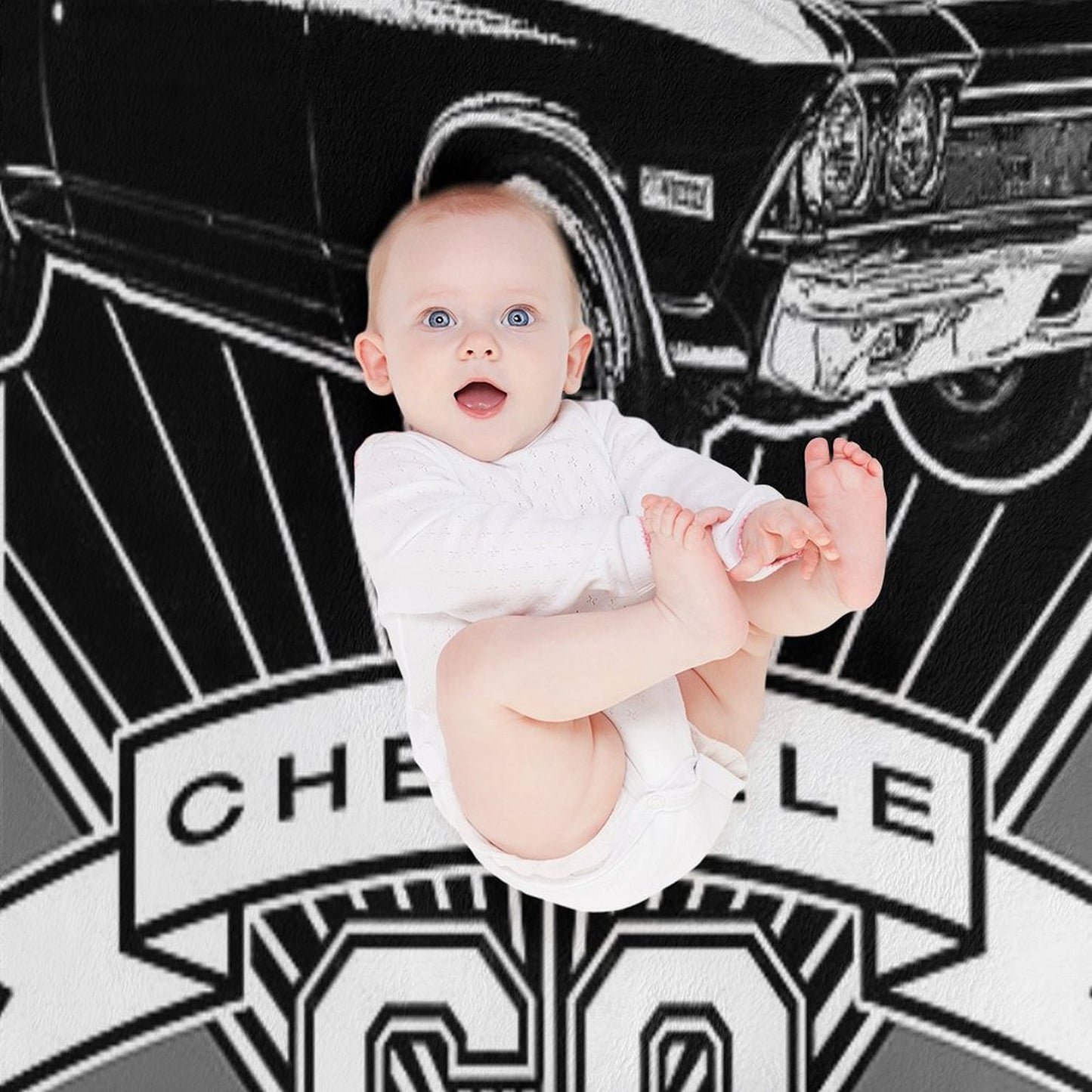 1968 Chevelle Versatility Throw Blanket