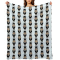 Sheep High School Certificate College Graduation Shrink-resistant Throw Blanket
