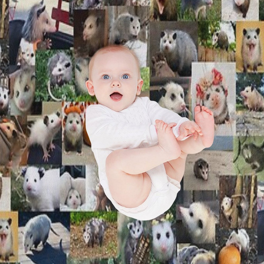 Ultimate Opossums (4K) Shrink-resistant Throw Blanket