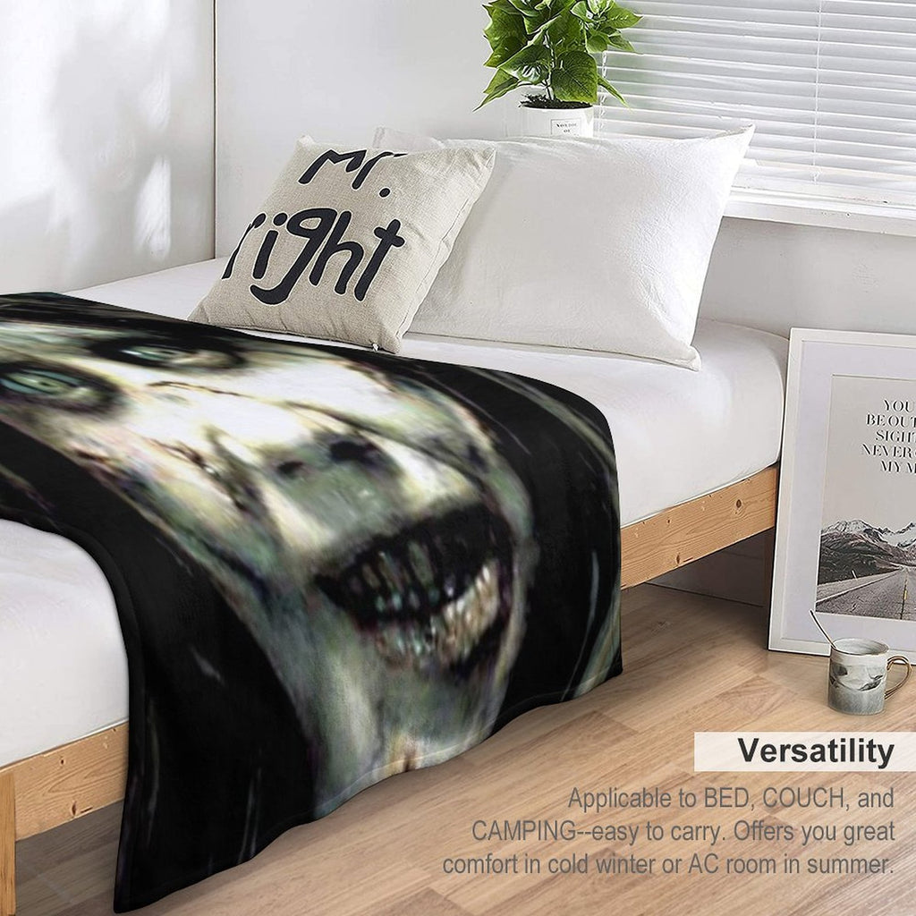 The Exorcist Horror Movie Eco-conscious Throw Blanket