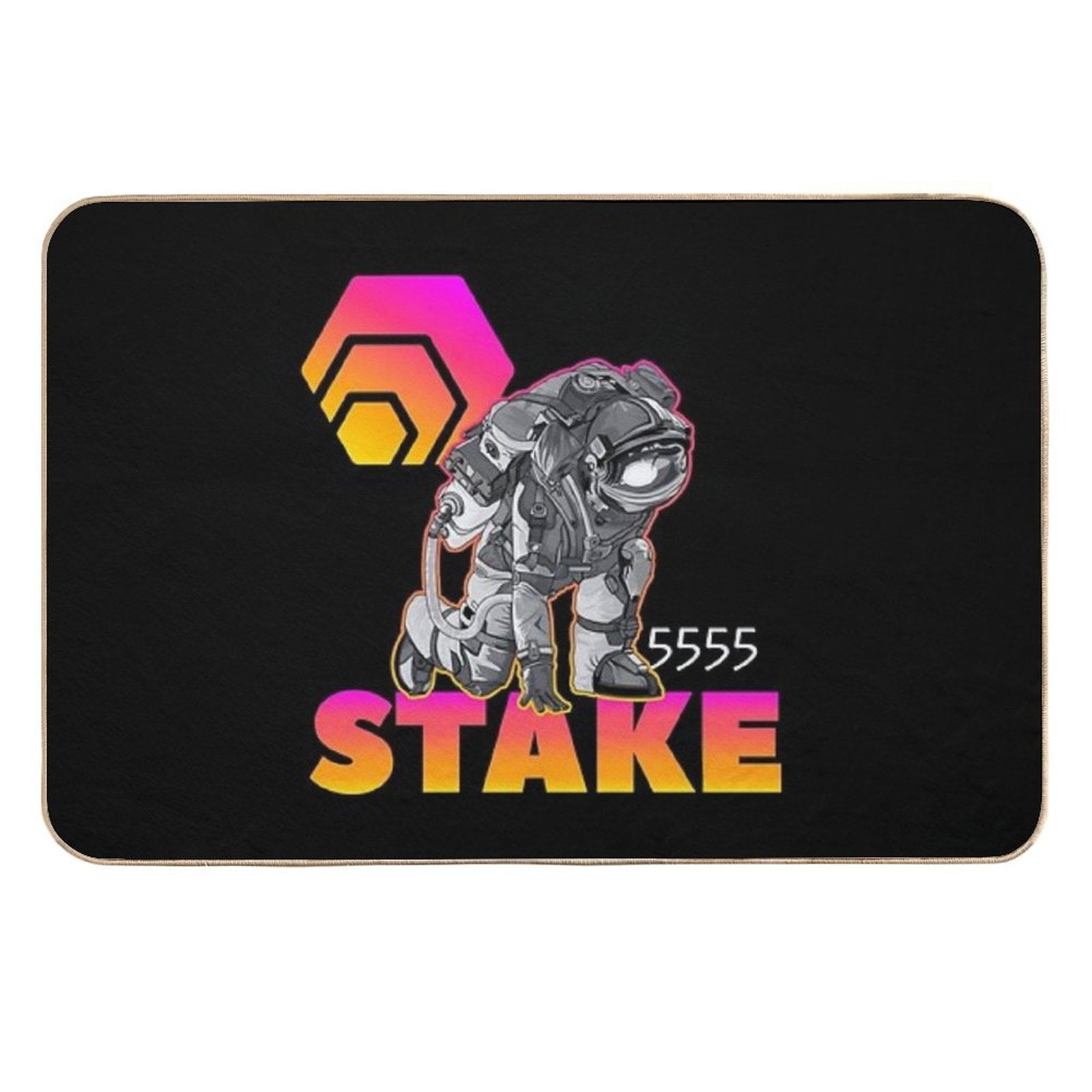 HEX Stake 5555  Repositionable Bath Mat