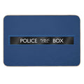 Police Box Durable Bath Mat