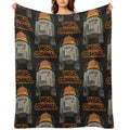 Chopper War Criminal Sustainable Throw Blanket