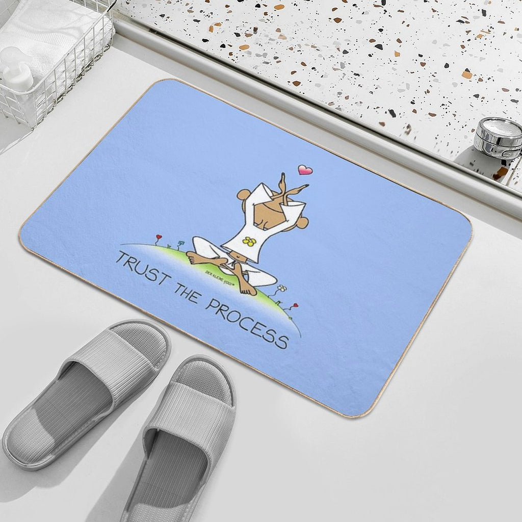 Trust The Process  Long-Lasting Bath Mat