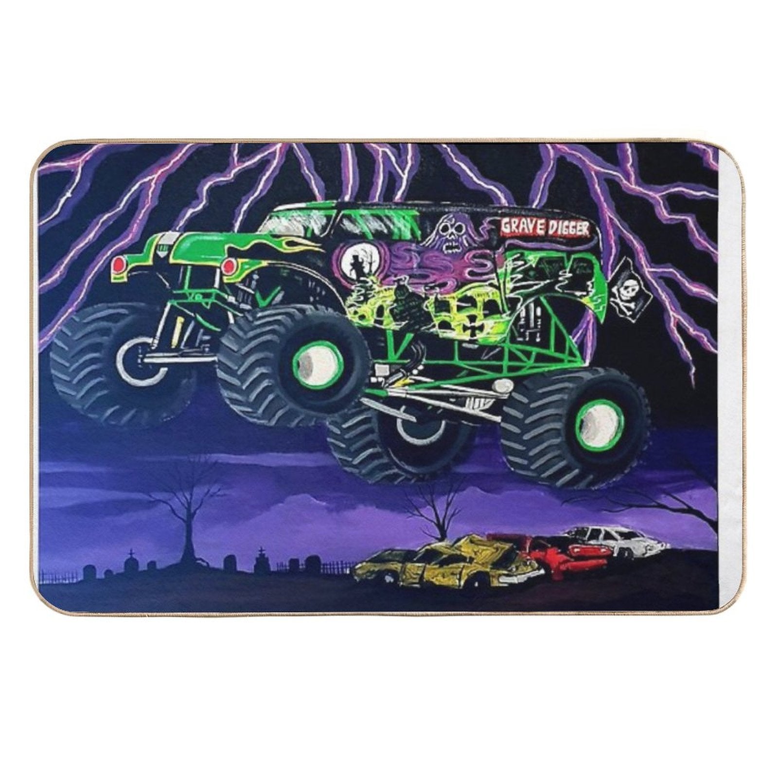 MONSTER TRUCK  Rapid-Drying Bath Mat