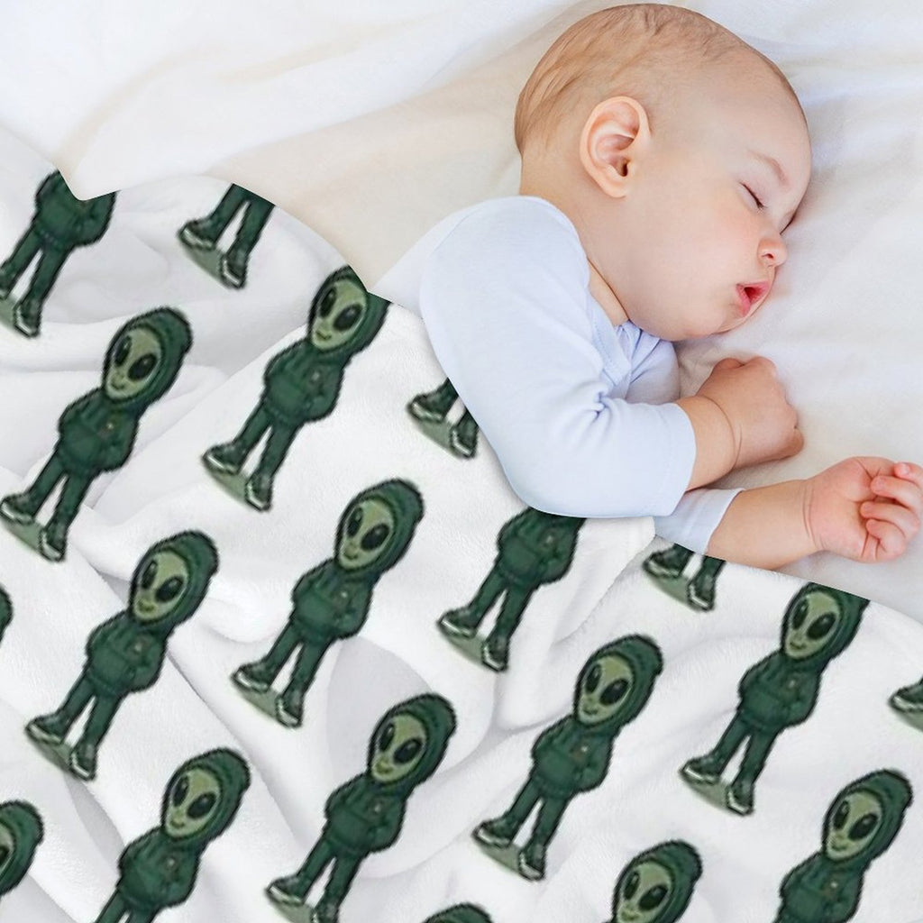 Alien Swag Lightweight Throw Blanket