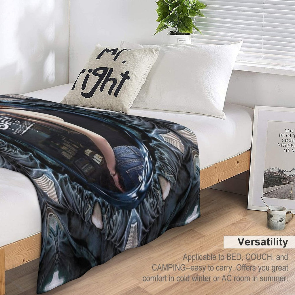 Buffy The Vampire Slayer Sustainable Throw Blanket