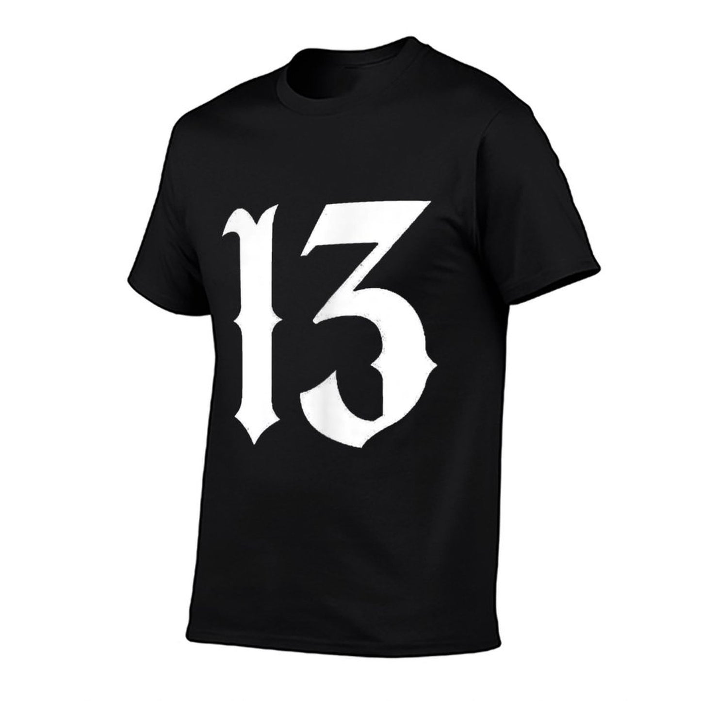 13, Lucky Number 13, 13 Mobile Phone Case, Number 13  High-quality Stitching T-Shirt