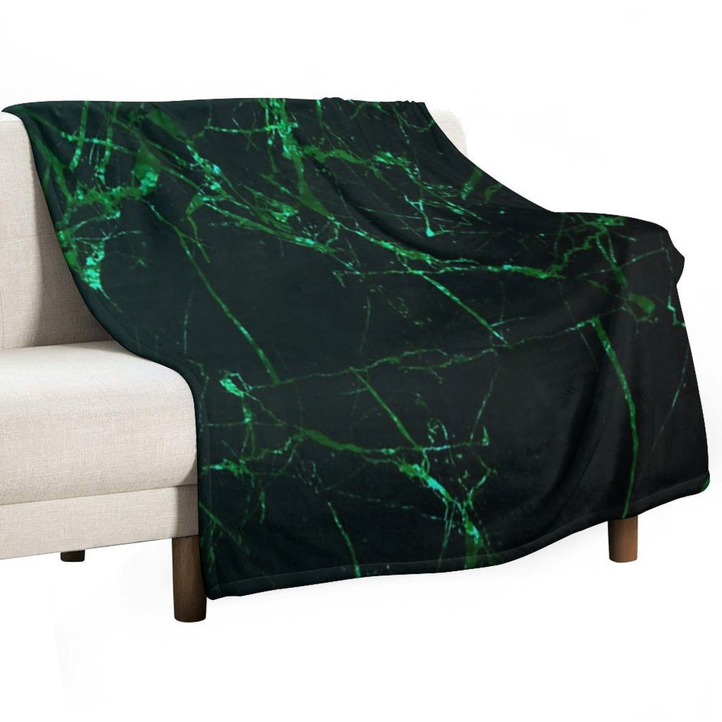 Alien Marble Compact Throw Blanket