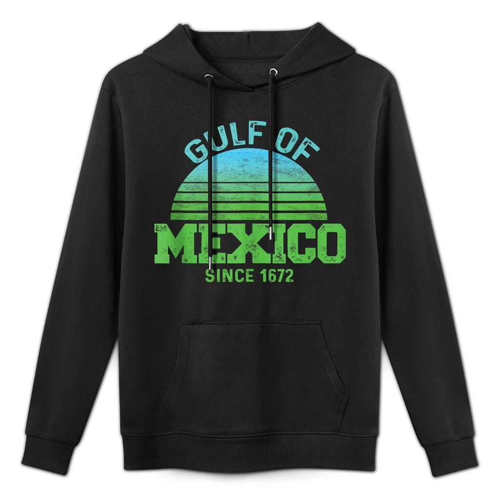 Gulf Of Mexico Forever Since 1672 Vintage Sunset Political Relaxed Fit Hoodie