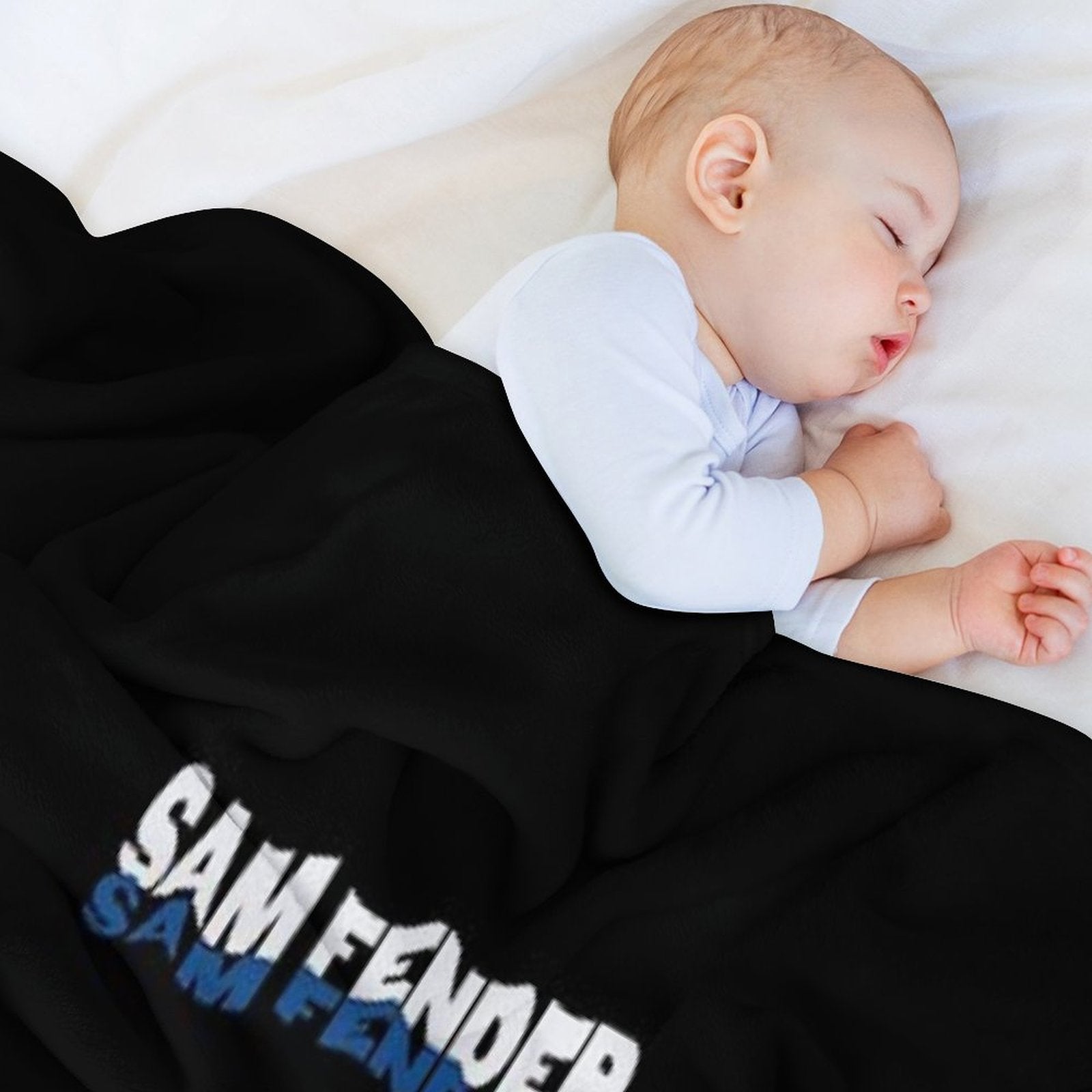 Sam Fender Wrinkle-free Throw Blanket