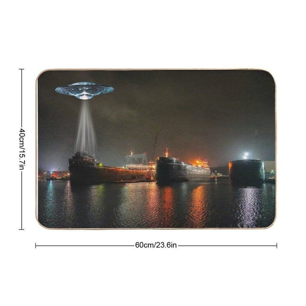 Unidentified Freight Object  Slip-Resistant Bath Mat