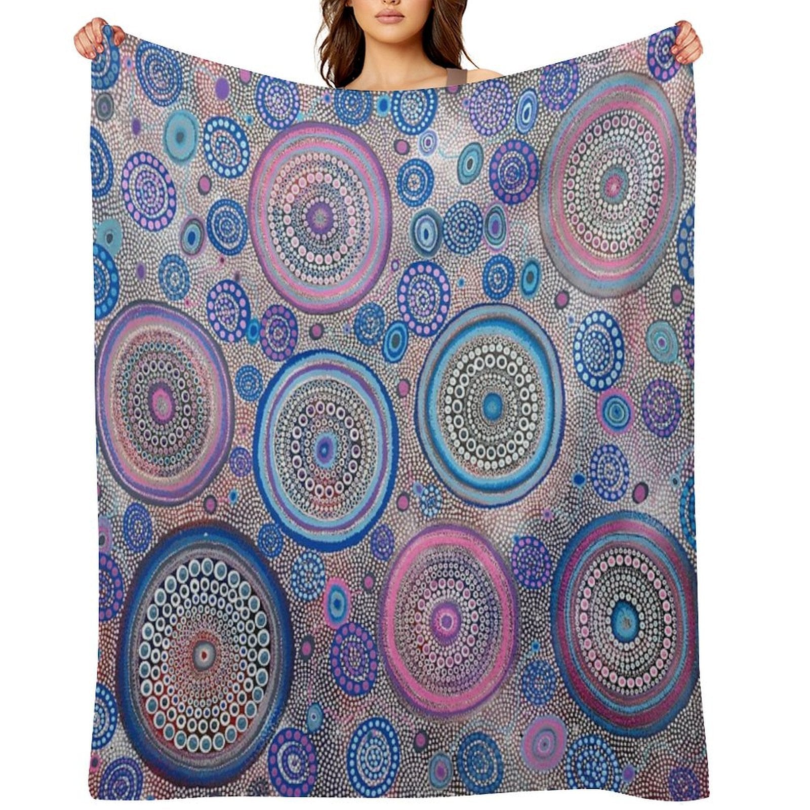 Seven Sister's Dreaming Comfort Throw Blanket