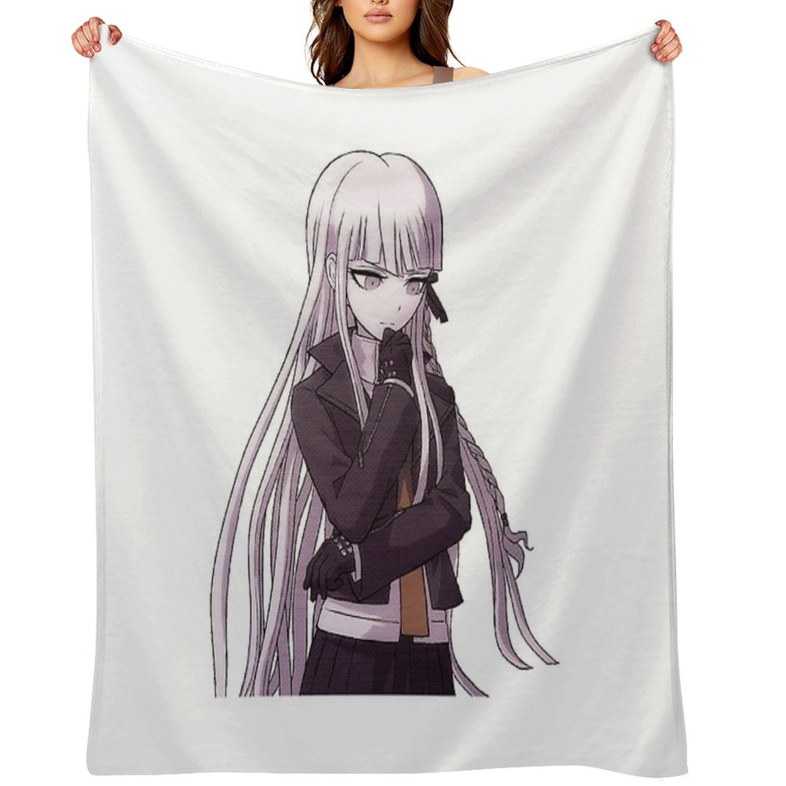 Danganropa ,Kyoko Kirigiri Sustainable Throw Blanket