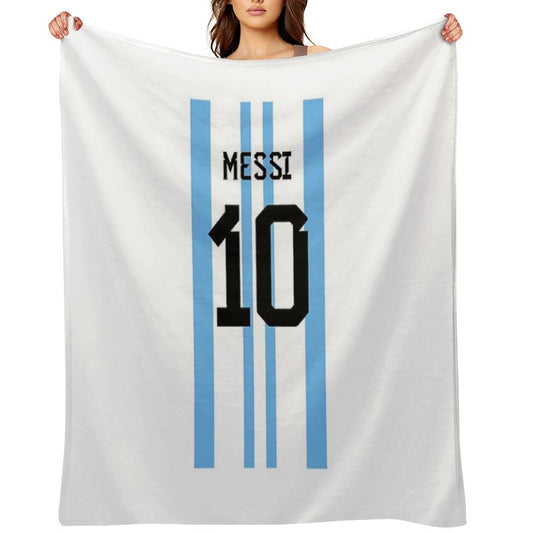 Messi 10 Multi-functional Throw Blanket