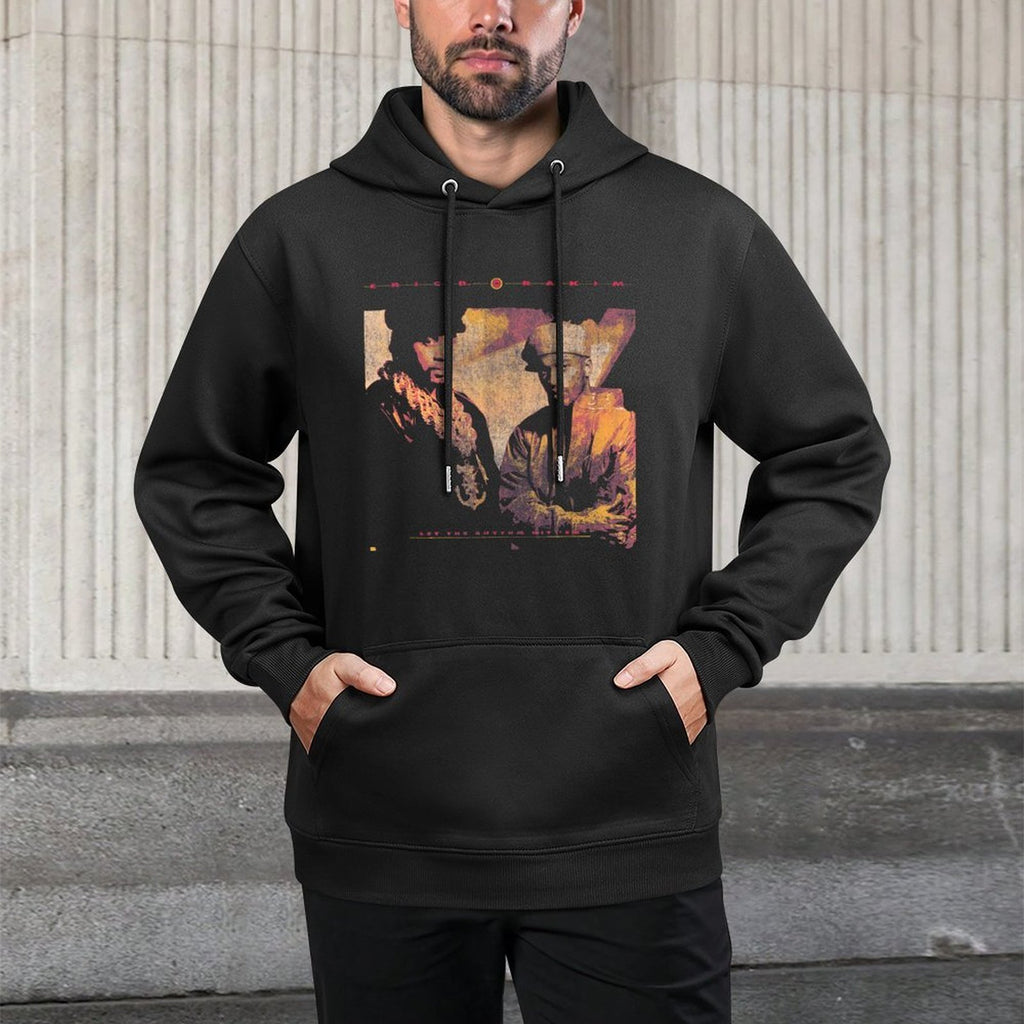 Eric B  Rakim – Let The Rhythm Portrait Shape Retention Hoodie