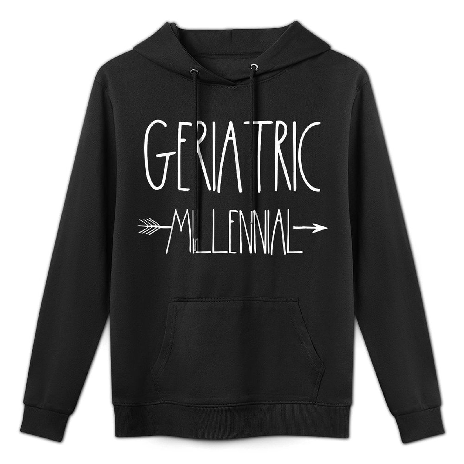 Geriatric Millennial Women Gen X Xennial Cute 40th Birthday Customizable Surface Hoodie