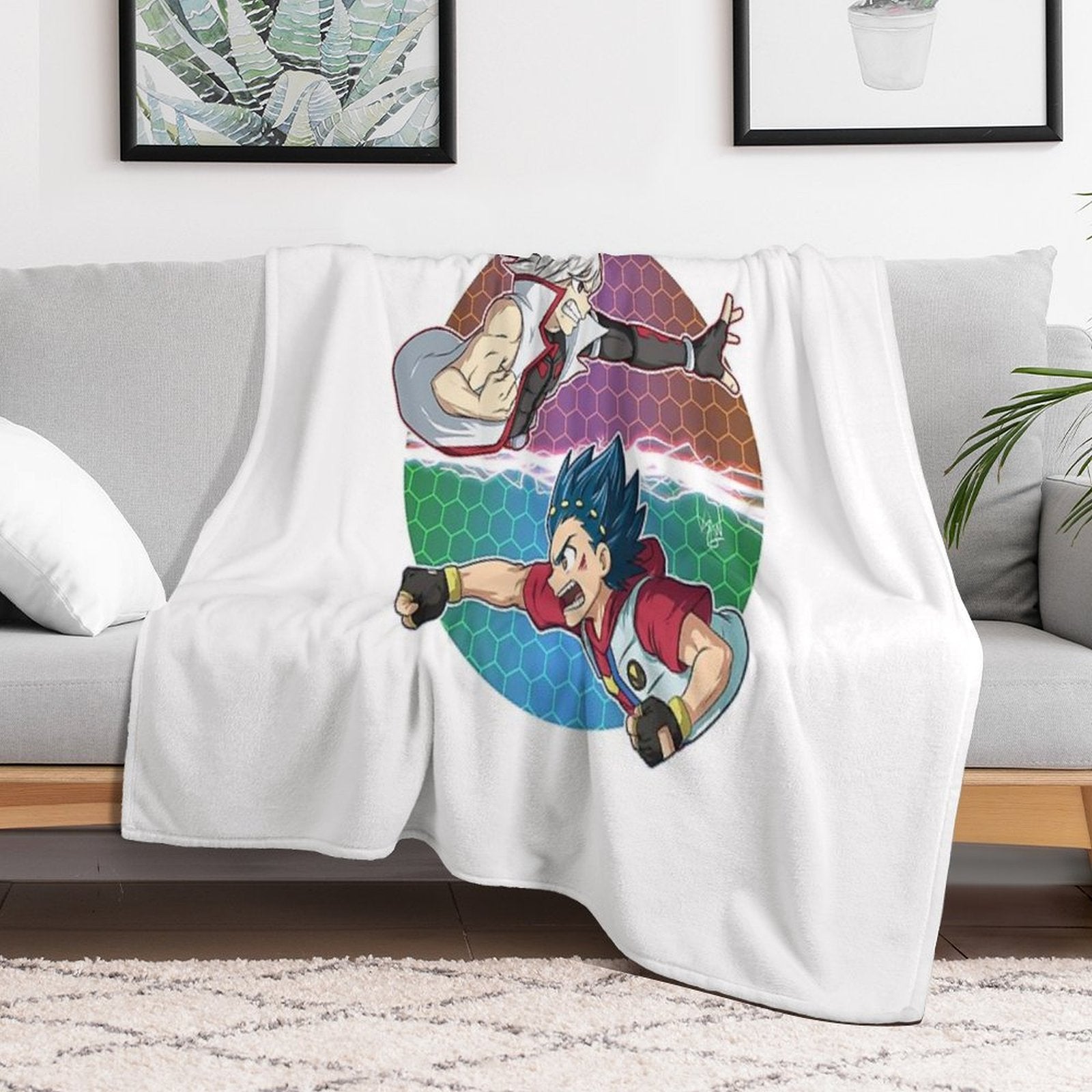 Shu Vs Valt Lightweight Throw Blanket