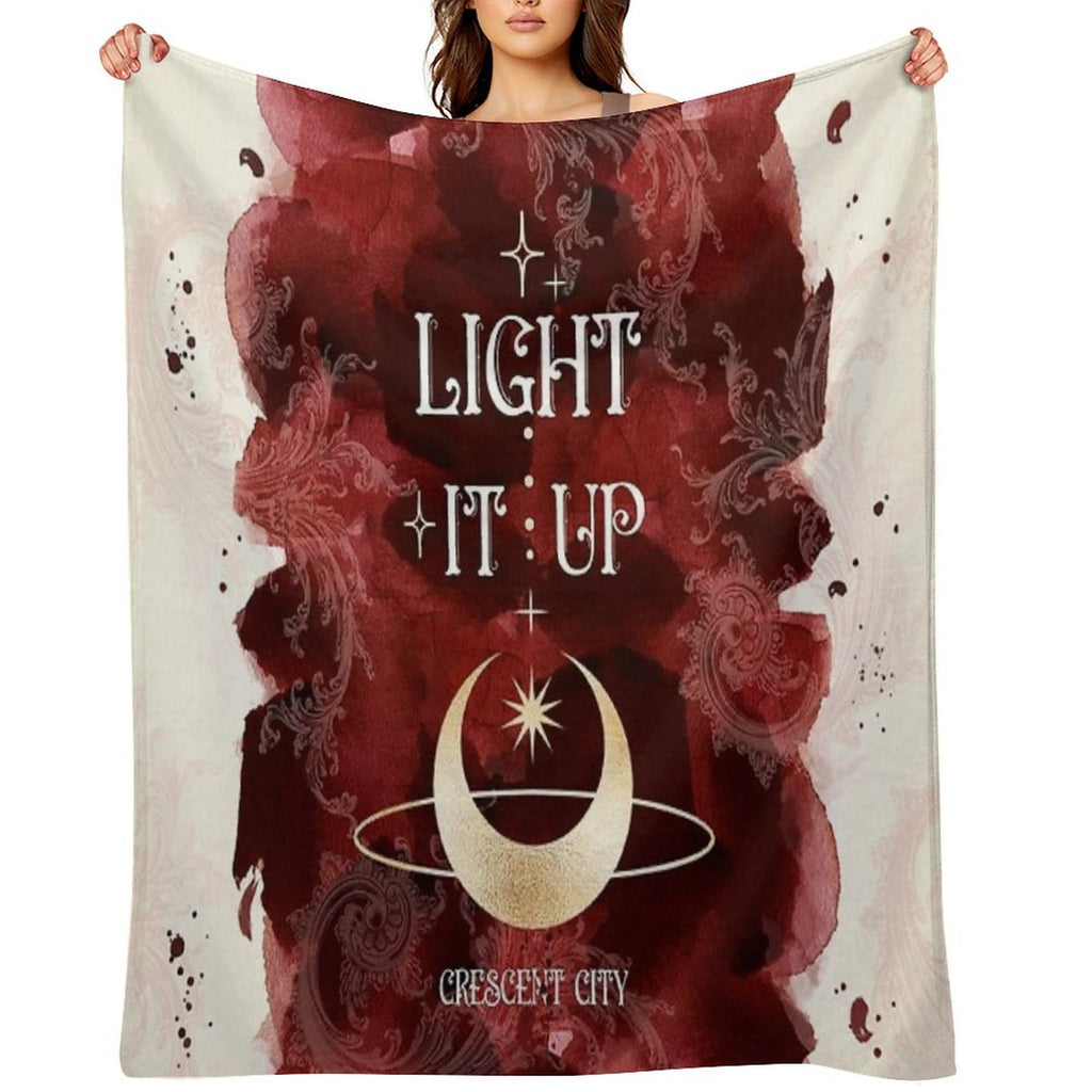 Light It Up - Crescent City Sustainable Throw Blanket