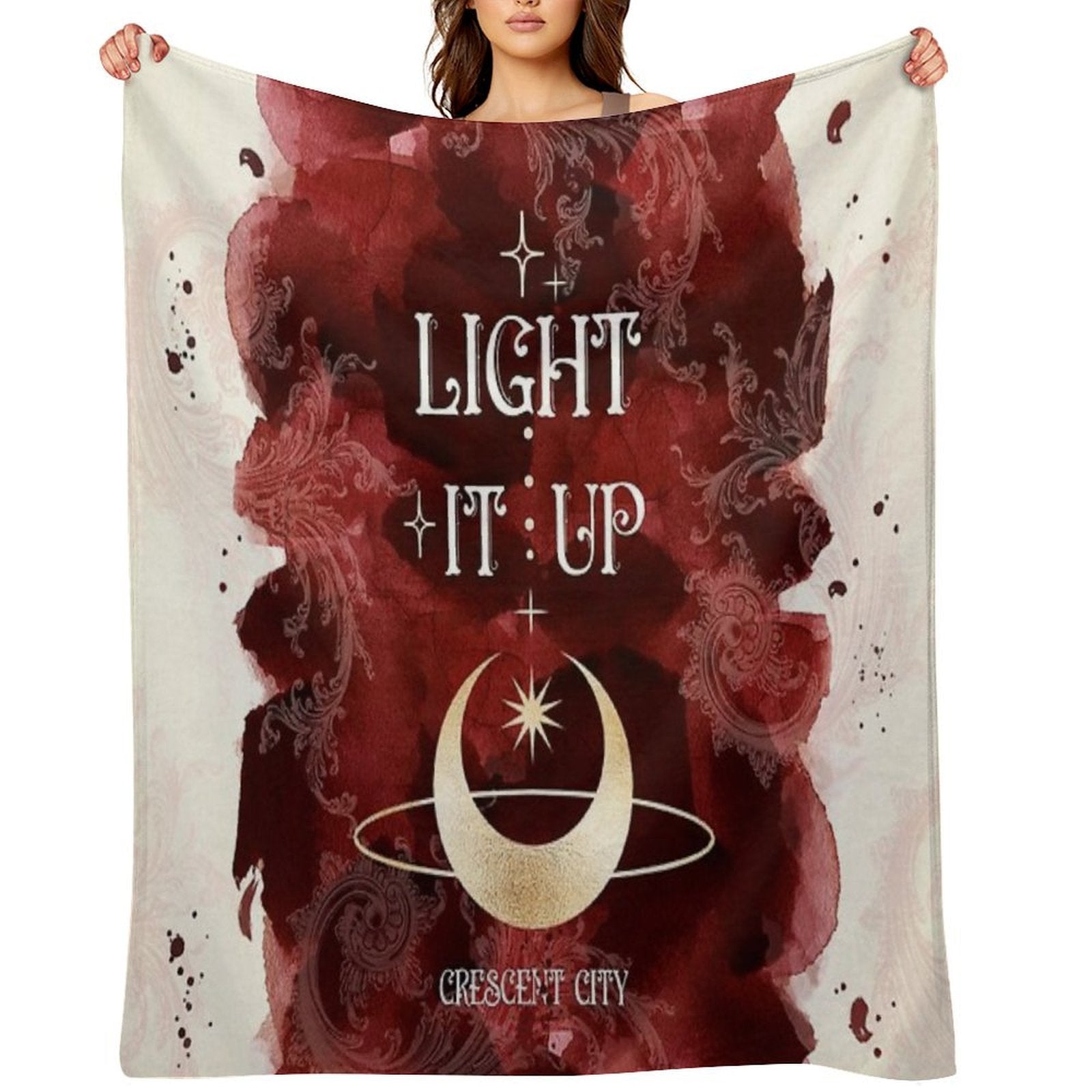 Light It Up - Crescent City Sustainable Throw Blanket