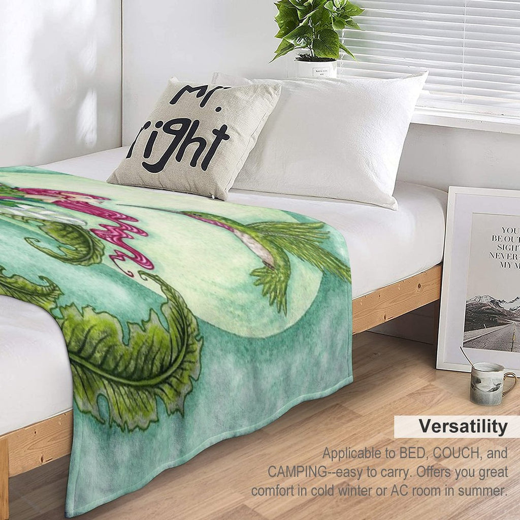 Flirting Eco-conscious Throw Blanket