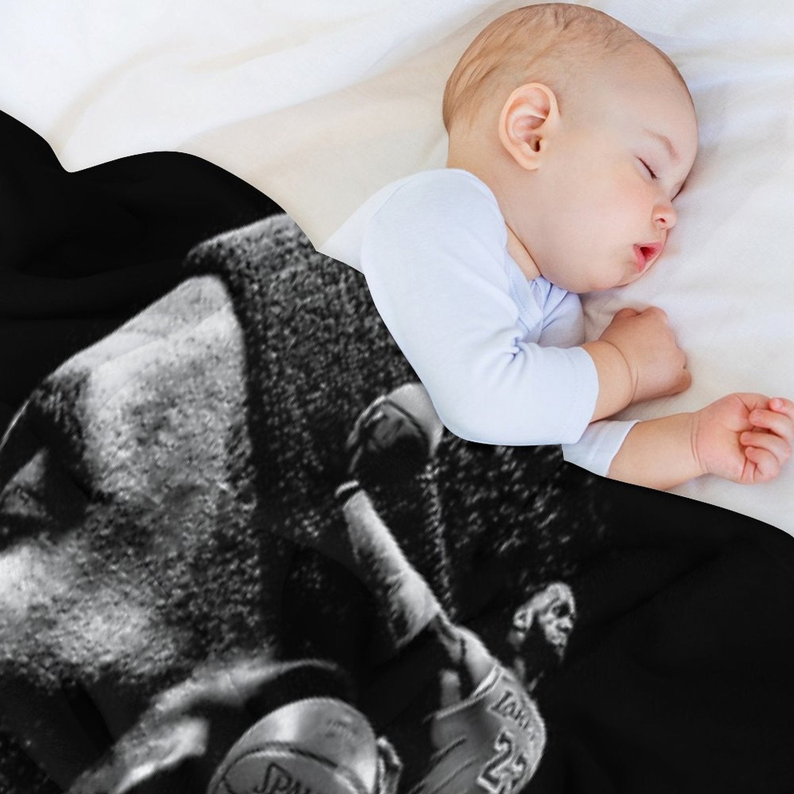 LeBron James 4 Times Champions Basketball Wrinkle-free Throw Blanket