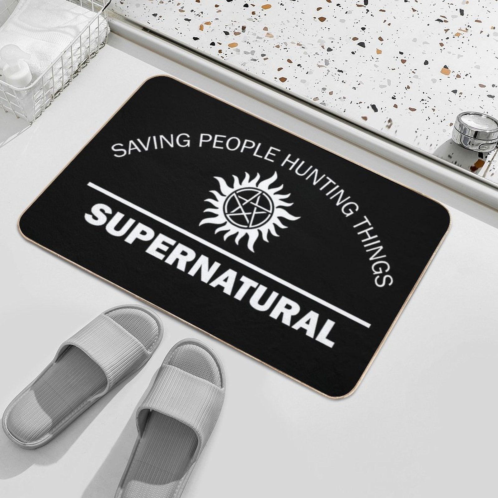 Saving People  Absorbent Bath Mat
