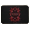 Dracula Quote  Pet-Safe Bath Mat