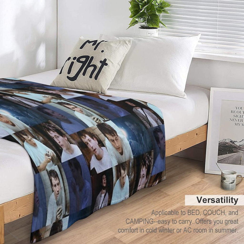 Adam Stanheight (Leigh Whannell) Easy Care Throw Blanket