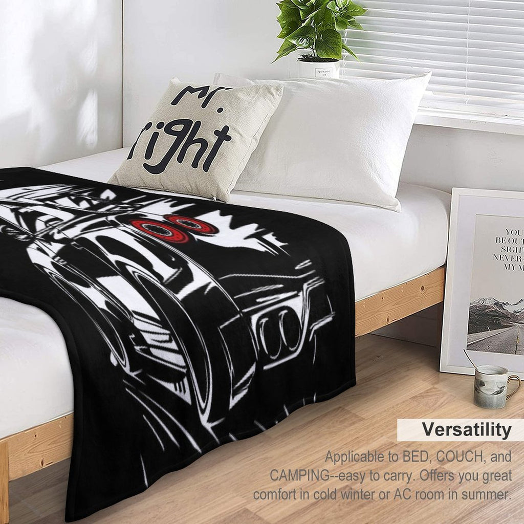 Nissan GT-R Nismo Haruna Lightweight Throw Blanket