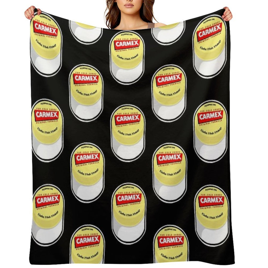 Carmex Chapstick Comfort Throw Blanket