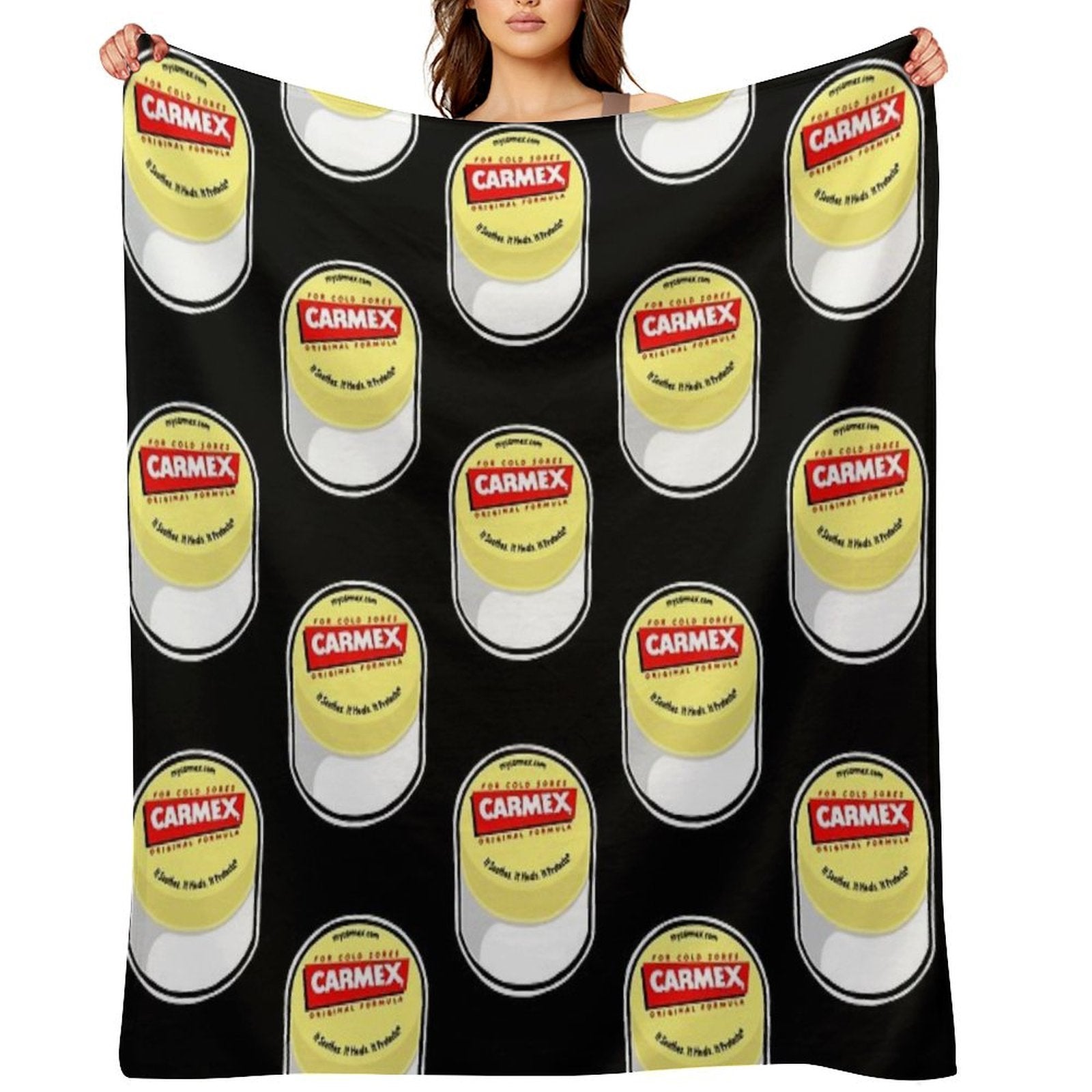 Carmex Chapstick Comfort Throw Blanket