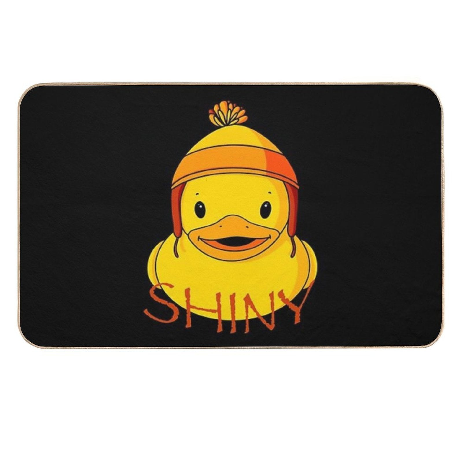 Shiny Rubber Duck  High-Traffic Bath Mat