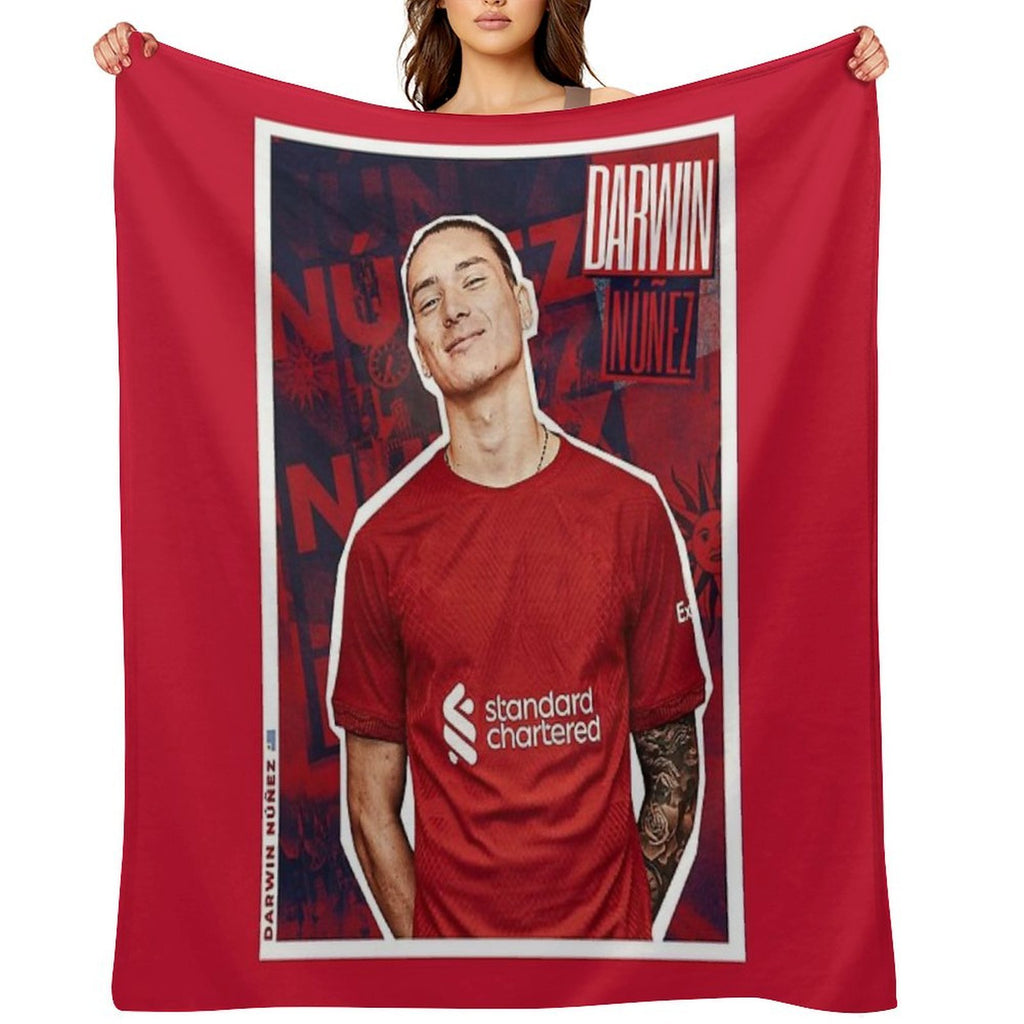 Darwin Nunez 27 Durable Throw Blanket