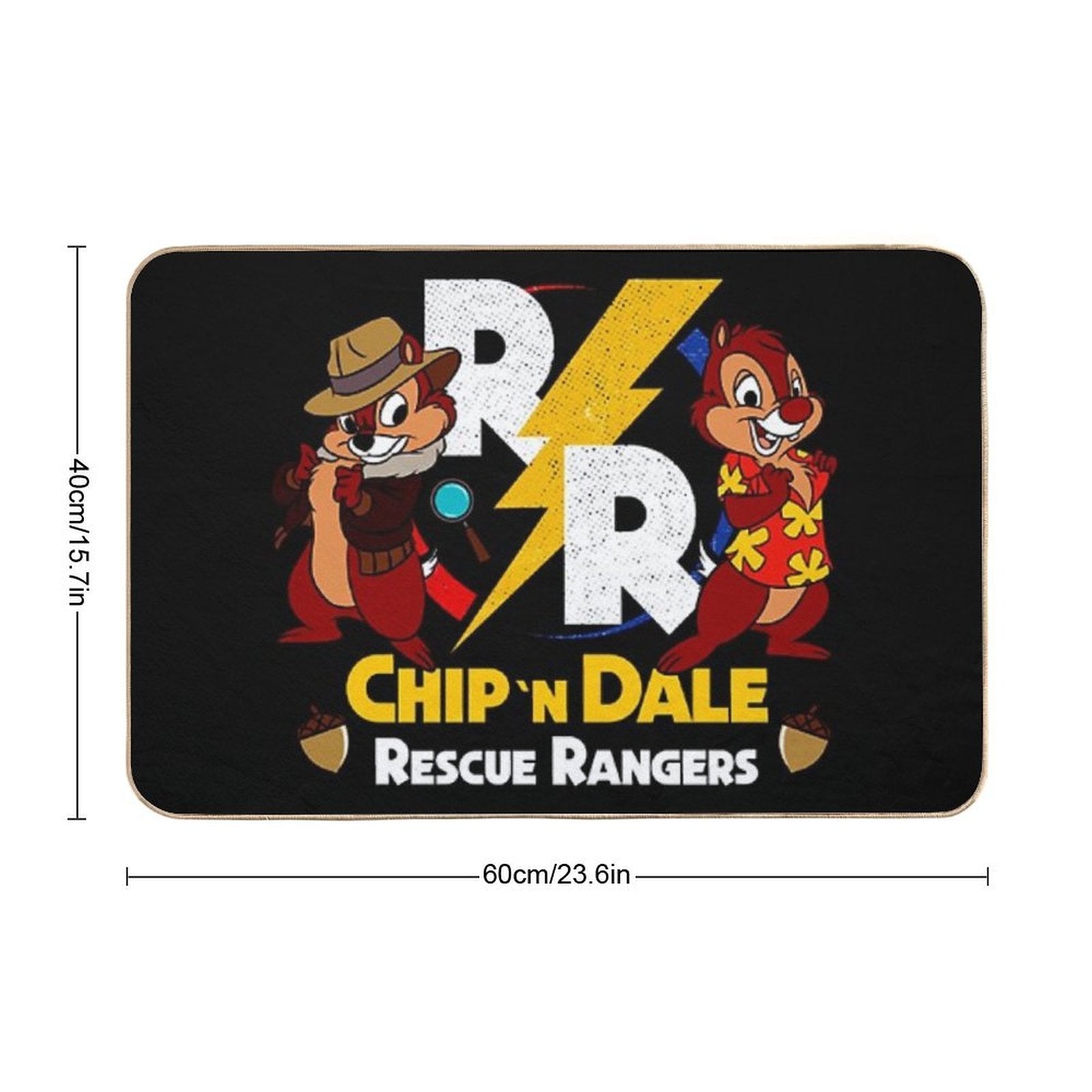 Rescue Rangers Classic  Stain-Proof Bath Mat