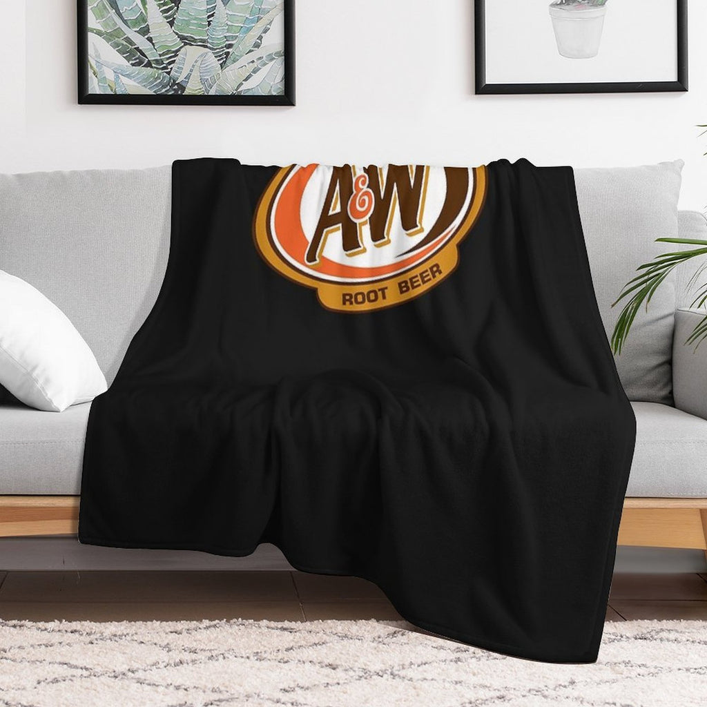 A&W Root Beer Logo Classic Versatility Throw Blanket