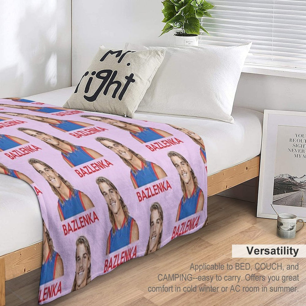 Bailey Smith - Bazlenka Machine-washable Throw Blanket