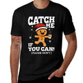 Catch Me If You Can Gingerbread Coffee Christmas Running  Easy-care T-Shirt