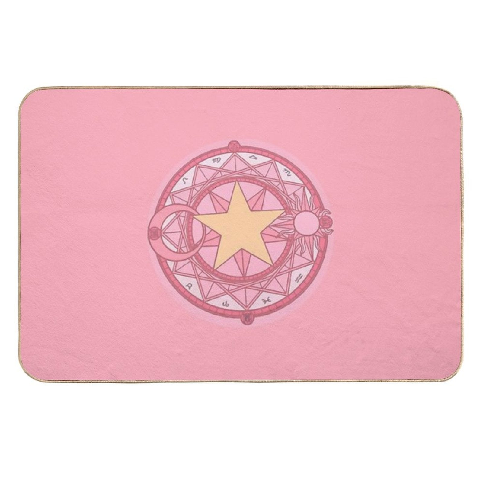 Magic Circle  Easy To Clean Bath Mat