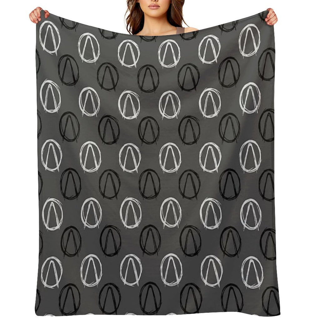 Borderlands Logo Pattern Comfort Throw Blanket