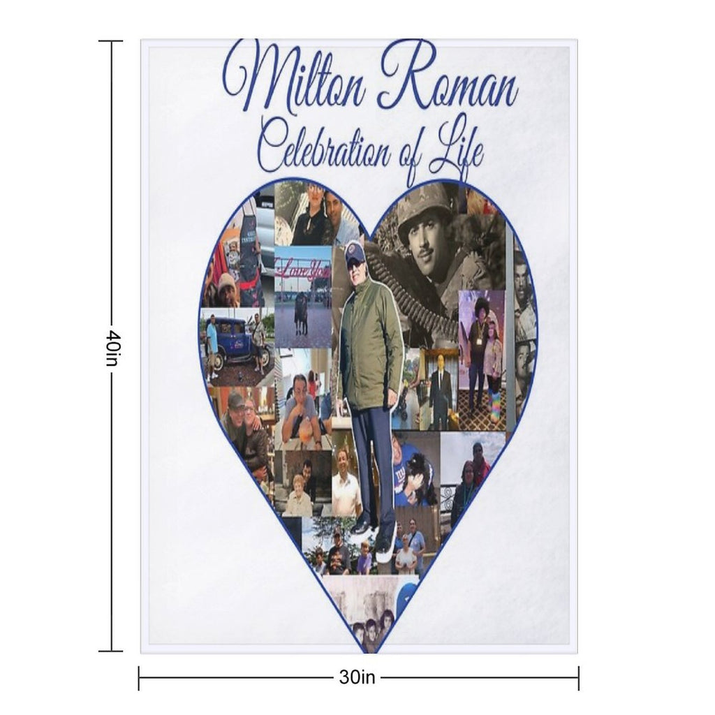 Celebration of Life Trad Quick-dry Throw Blanket