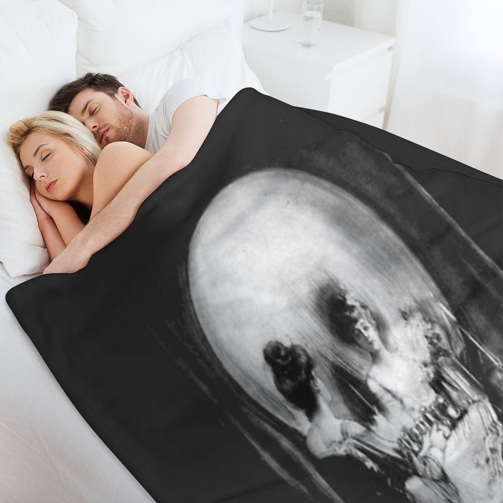 All Is Vanity Sustainable Throw Blanket