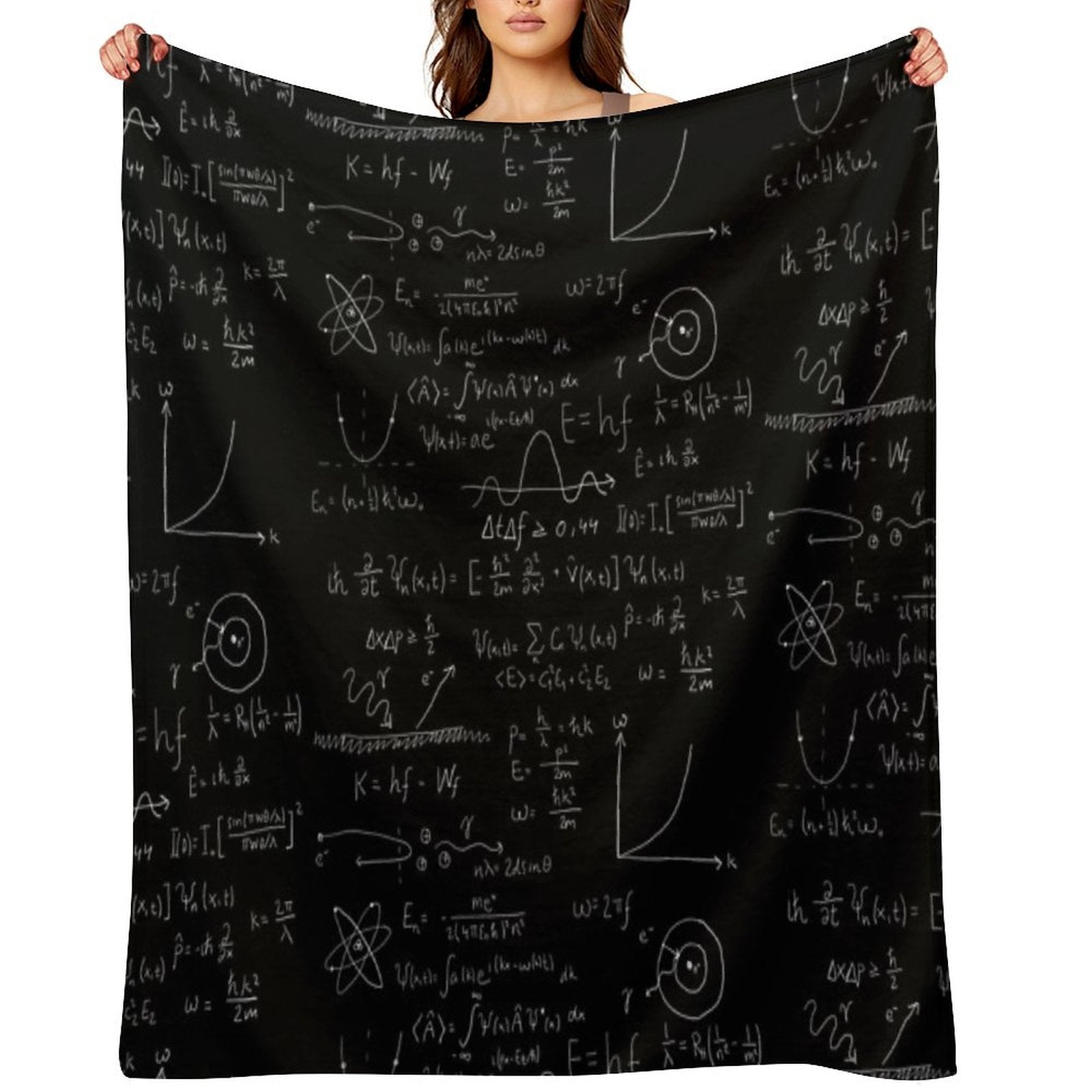 Quantum Physics Gift-ready Throw Blanket