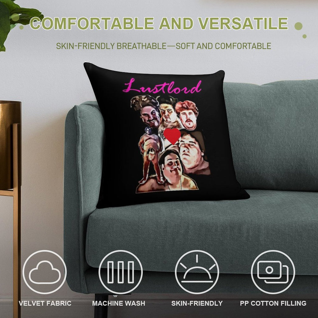 Lustlord Design Soft Multiple Sizes Throw Pillow