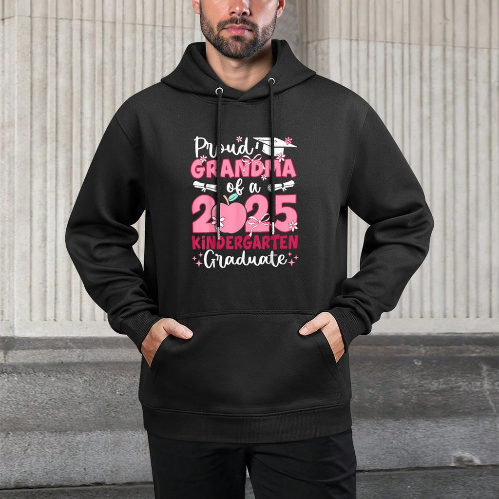 Proud Grandma Class of 2025 Kindergarten Graduate Graduation Customizable Surface Hoodie
