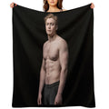 Kit Connor Shirtless  Hot Compact Throw Blanket